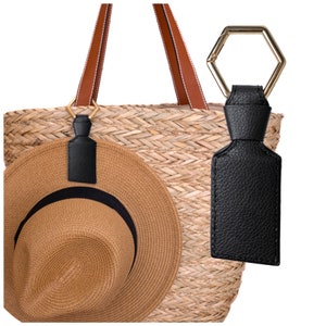 Clip magnético para sombreros de mujer para el sol, la playa, la paja o el pescador. Accesorio para bolsos, carteras, bolsos de viaje, equipaje de mano.
