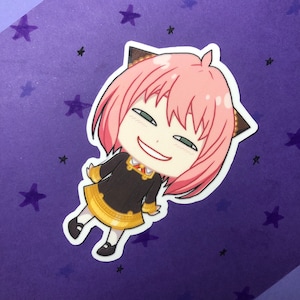 Smirking Anya Sticker