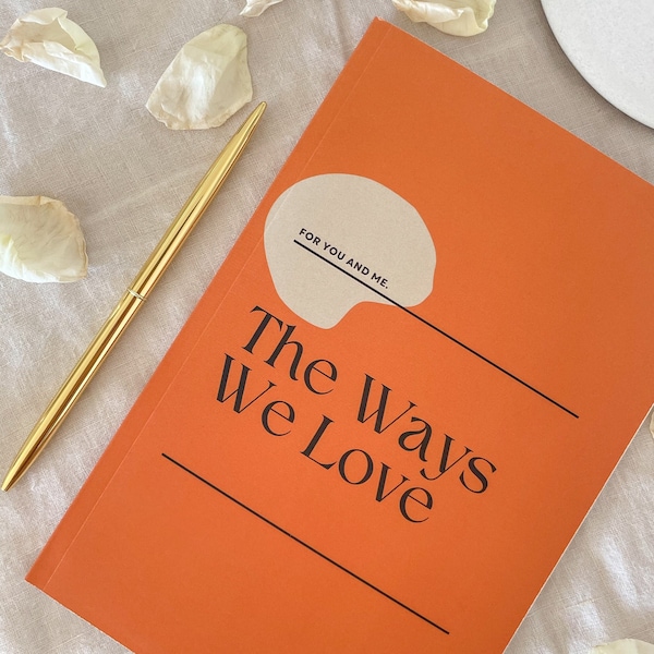 Anniversary Journal Etsy