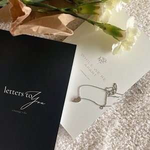 Tagebuch Liebesbrief | Jahrestag Geschenke für Freund, Freundin | Fernbeziehung Geschenk, Einsatz Geschenk | Taschengröße