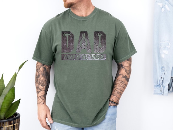 Comfort Colors® Dad Fixer Of All Things Shirt, Fixer Dad Shirt, Dad Hand Tools Shirt, Funny Husband Tee, Fathers Day Tee, Gift For Dad