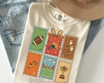 Retro Football Shirt, Vintage Football Tee, Game Day Football Shirt, Football Season Tee, Football Lover Gift, Fall Football Shirt