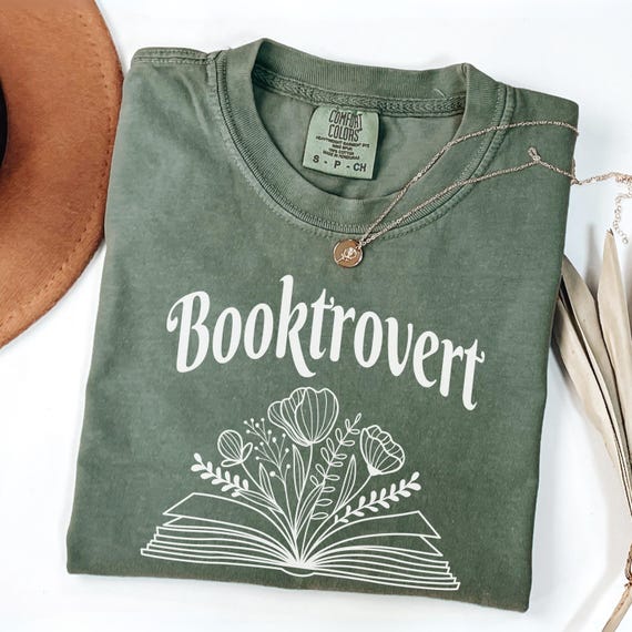 Booktrovert Shirt, Book Shirt, Book Lovers Gifts, Gifts For Book Lovers, Gifts For Book Lovers Women, Book Shirts For Women, Bookish Gifts