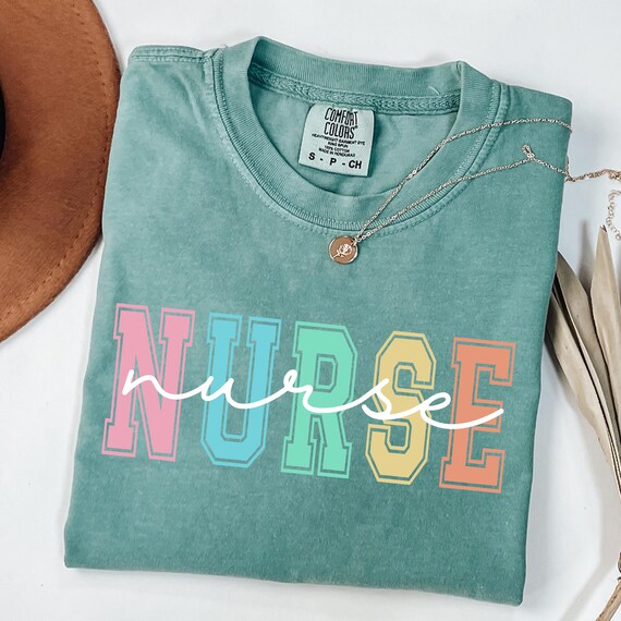 Comfort Colors® Nurse Shirt, Cute Nurse Life Shirt, Nursing School Shirt, Nurse Graduation Gift, Medical Worker Shirt, ER Nurse Shirts
