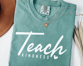 Comfort Colors® Teacher Shirt, Choose Kindness Shirt, Be Kind Shirt, Daisy Shirt, Teacher Shirts, Back To School Shirt, Gift For Teacher