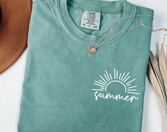 Summer shirt, beach shirts, Cute shirts, tshirt women, vacation tee, cute summer clothes,vacation shirts,womens tshirts,Comfort Colors shirt