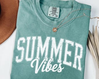 Summer Vibes Shirt, Trendy Shirts, Retro Summer Tee, Vacation tshirt