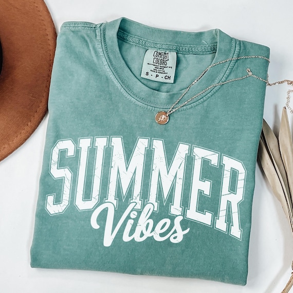 Summer Vibes Shirt, Trendy Shirts, Retro Summer Tee, Vacation tshirt