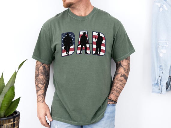 American Dad Tee Dads Club shirt Matching Family 4th July Gift Fireworks Celebration USA Fathers Day Appreciation Flag Patriotic Daddy Shirt