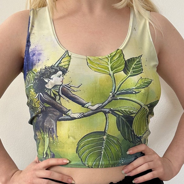 Magical Tree Fairy Crop Top