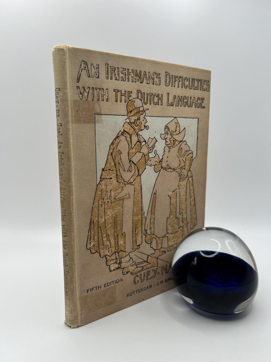 Irishman in Holland Dutch Irish Book History Antique Edwardian Binding ...