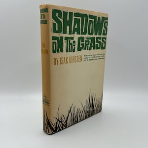 Shadows on the Grass Isak Dinesen A Memoir of Africa Kenya 1930s British Empire Vintage Book Rare Gift Idea First Edition Danish