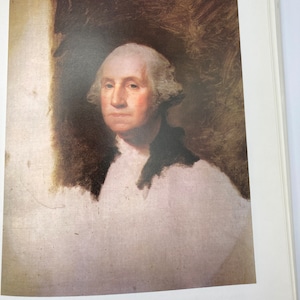 American Painting Art Book, Vintage Hardcover With Color Illustrations Coffee Table Book Thomas Cole Gilbert Stuart