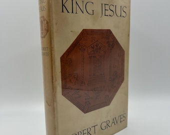 King Jesus by Robert Graves Jesus Christ Bible Novel 1960s Vintage Book Lover Gift Gnostic History Fiction English Literature Booktok Rare