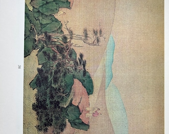 Chinese Painting Book History Ancient China Qing Dynasty Calligraphy Vintage Hardcover Illustrated Coffee Table Book Gift Large