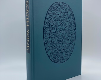 Vintage 1960s English Novel, South Wind by Norman Douglas Italy Book Heritage Press Illustrated by Carlotta Petrina