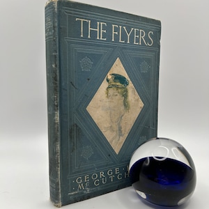 The Flyers Antique Romance Novel George Barr McCutcheon Art Nouveau Decorated Edwardian Era Harrison Fisher Illustrated Rare First Edition