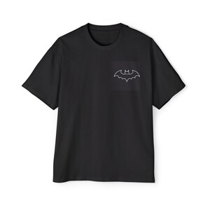 Batman Graphic Tee | Superhero Night Gotham City Print image 10