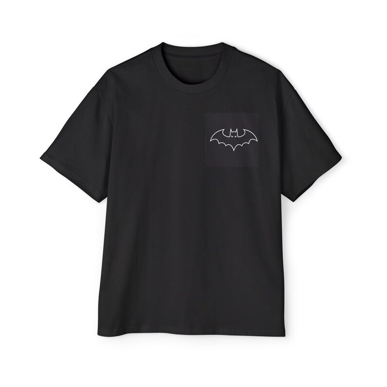 Batman Graphic Tee | Superhero Night Gotham City Print image 10