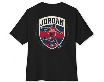 Jordan 2026 Soccer Crest Tee | Player Silhouette, Laurel Badge