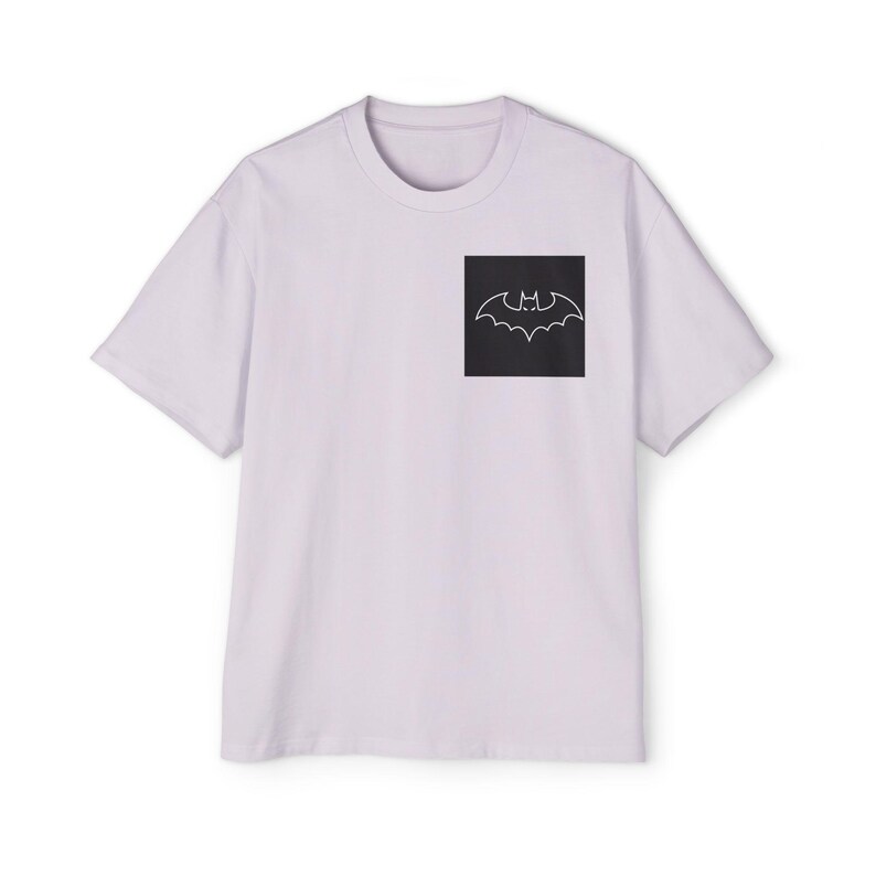 Batman Graphic Tee | Superhero Night Gotham City Print image 8