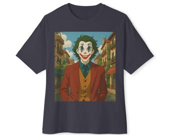 Smiling Joker Character Tee | Graphic T-Shirt
