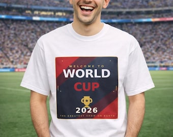 World Cup 2026 graphic T-shirt | FIFA Tournament