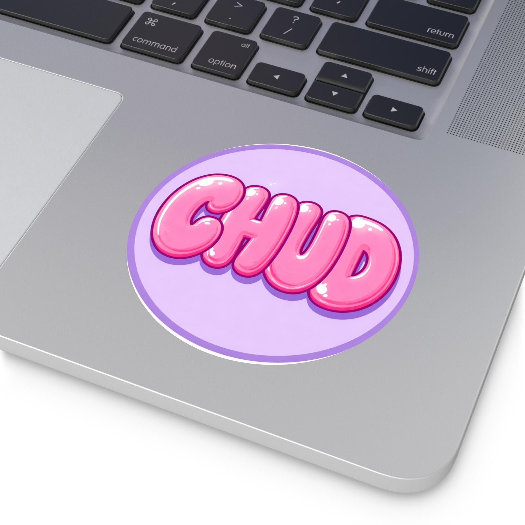 Chud Rage Sticker CHUD Sticker | Funny Meme Sticker | Round Vinyl Sticker | Meme Decal ...