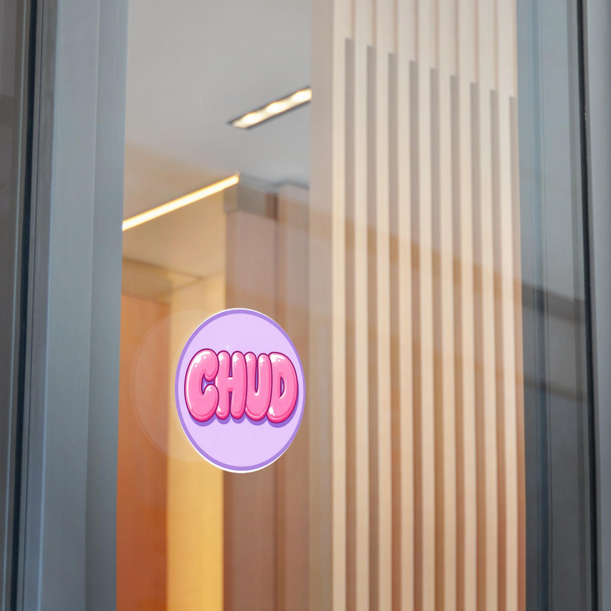Chud Rage Sticker CHUD Sticker | Funny Meme Sticker | Round Vinyl Sticker | Meme Decal ...