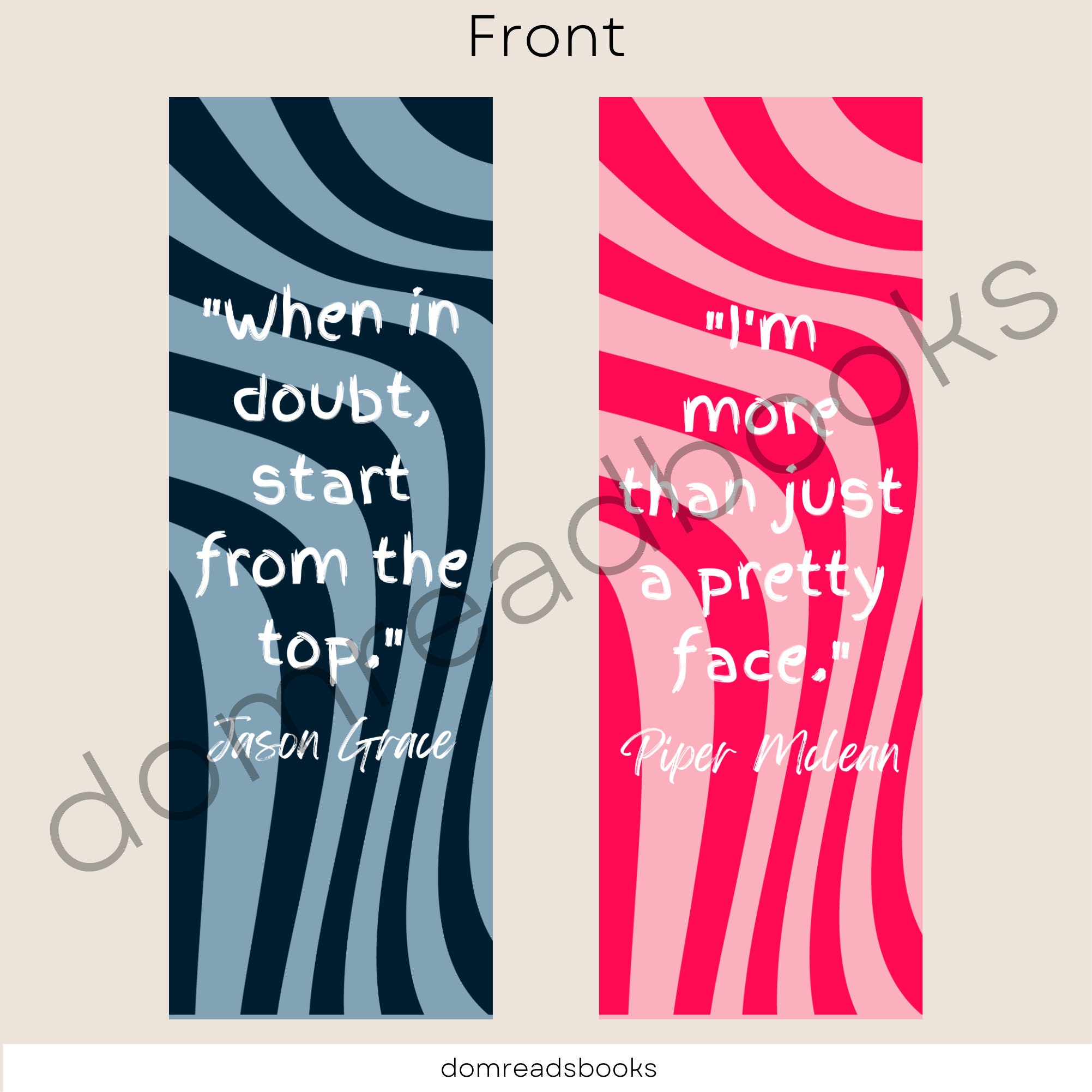Percy Jackson | Printable Bookmarks | Digital Bookmark | Percy Jackson ...
