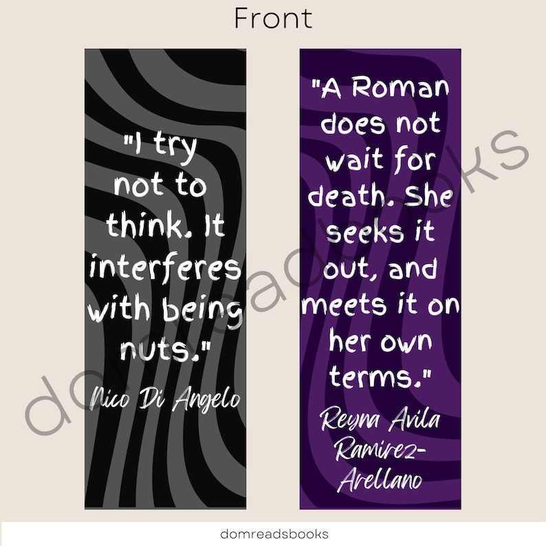 Percy Jackson | Printable Bookmarks | Digital Bookmark | Percy Jackson ...