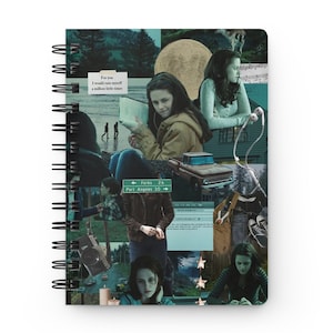 Twilight Journal, Twilight Gift, Twilight Merch, Twilight Saga, New Moon, Team Edward, Team Jacob, Twilight, Gifts for Women, Grunge, Gift