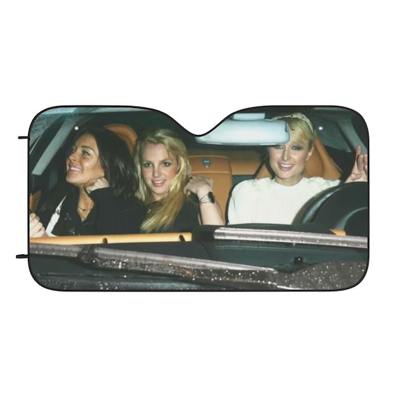 Paris Hilton Car Sun Shade Lindsay Lohan Britney Spears Cute Car Shades for Women Y2k Car Sun Shade 2000 s Car Decor Y2k Car Merch Etsy