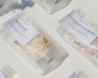 Melk Rose Voetbad Badzout Geschenkdoos Kruidenbad Zelfzorg Wellness Stress Relief Cadeau Zero Waste Spa Lavendel Verzorgingspakket voor haar