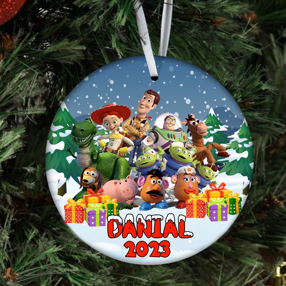 Custom Toy Story Ornaments Toy Story Christmas Ornament Etsy
