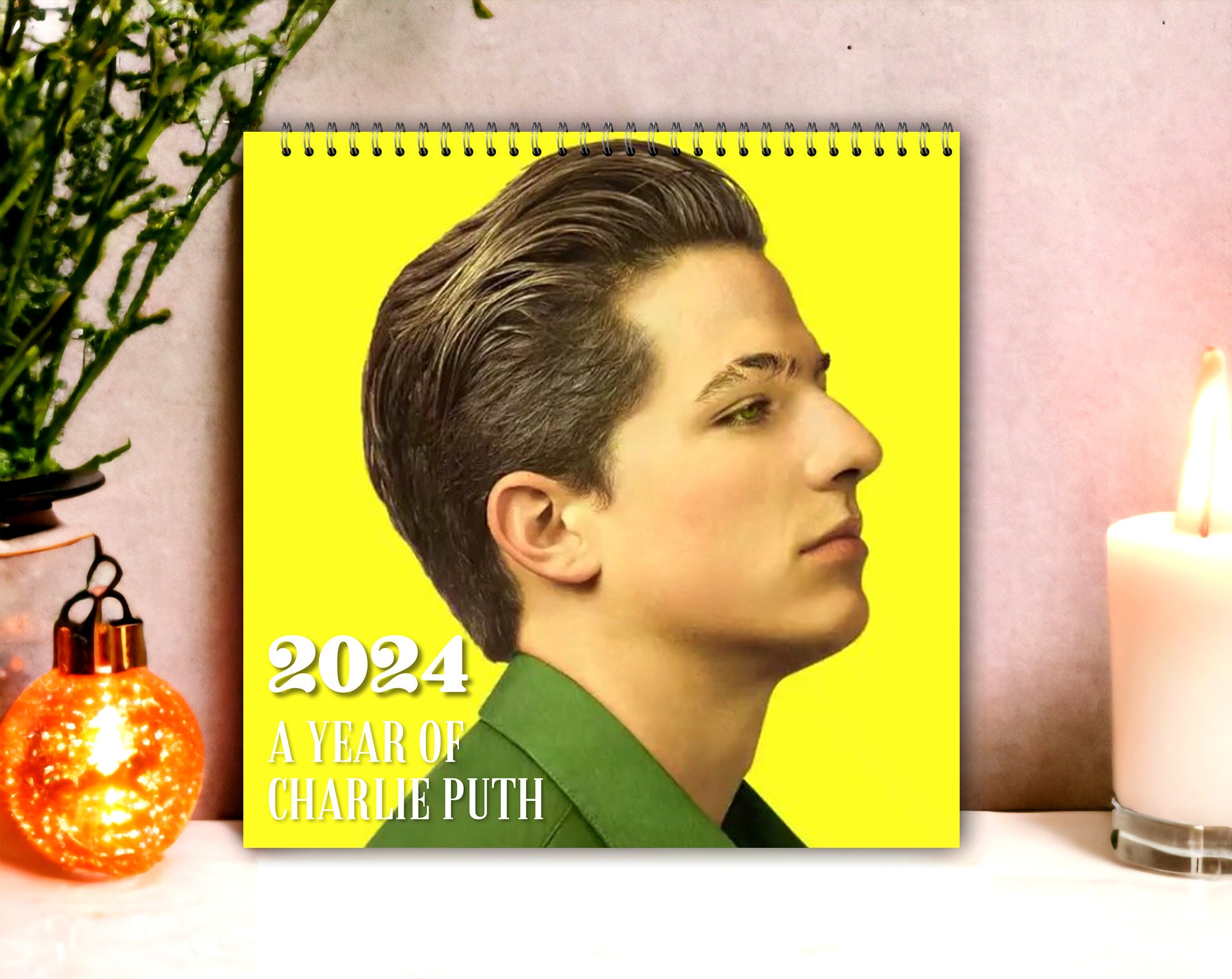 Charlie 2024 Calendar, Puth 2024 Wall Calendar, Celebrity Calendar 2024