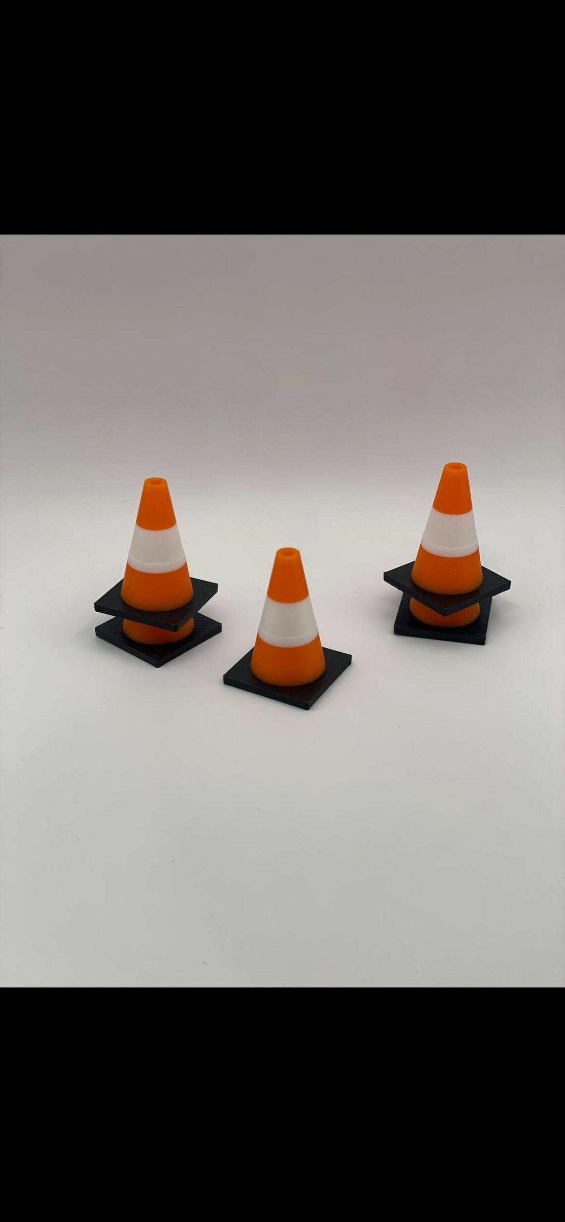 Mini Plastic Traffic Cones, 20mm-30mm, Toy Cars, Hot Wheel Displays ...