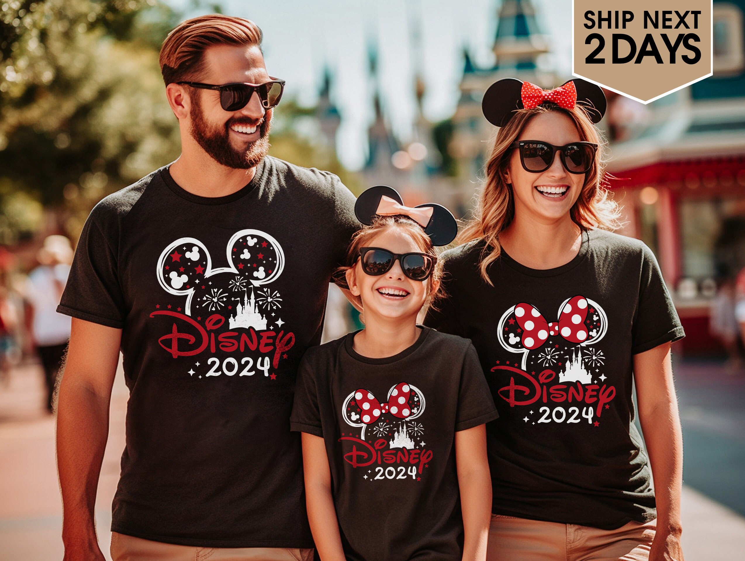 Disney 2024 Shirt, Disney Trip 2024, Disney Family Vacation TShirt