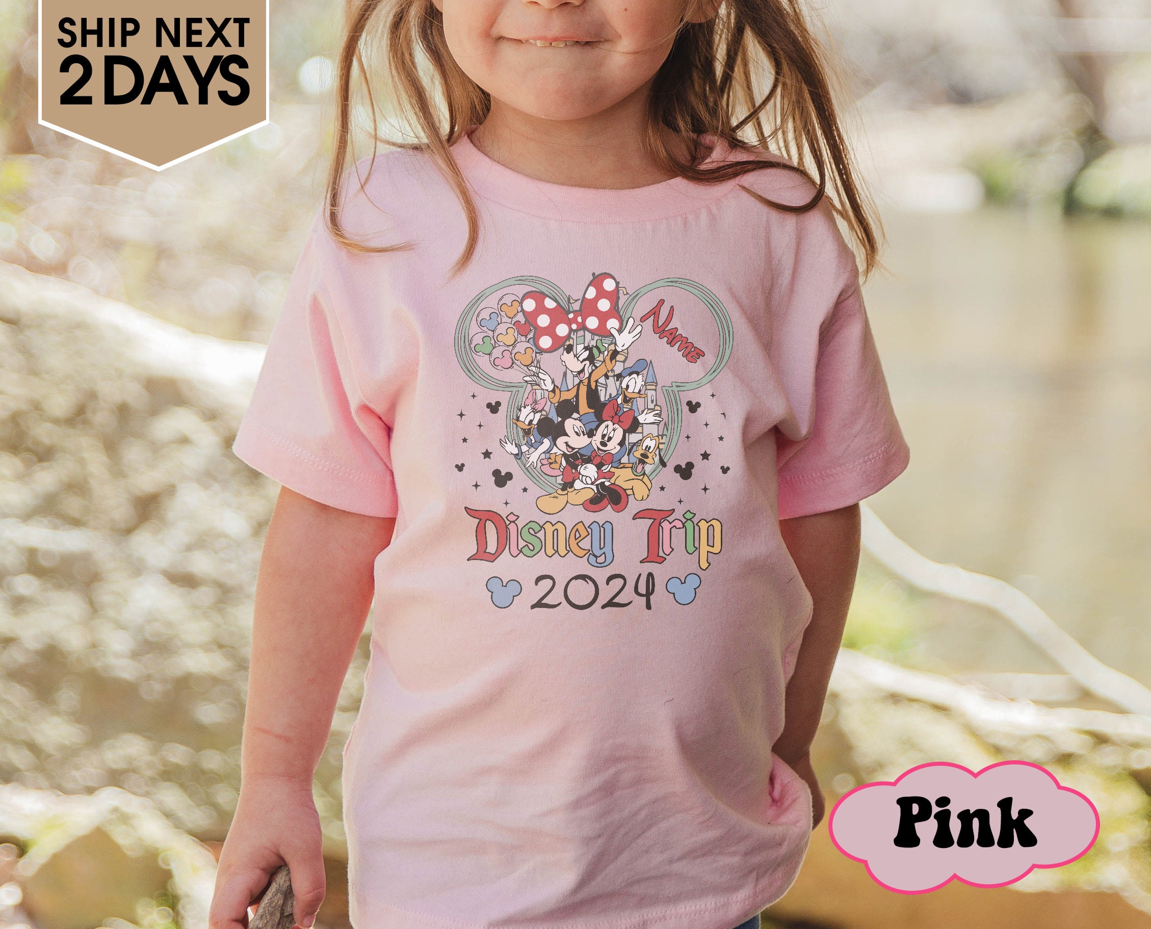 Disney Trip 2024 Shirt, Mickey And Friends Disneyland Trip 2024 Shirt