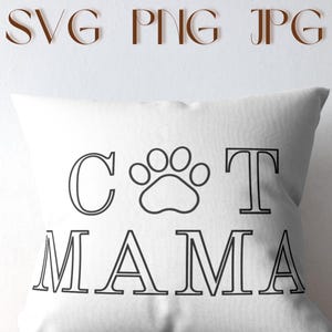 Cat Mama Png, Cat Mom Gifts, Cat Mom Png, Cat Mom Bundle, Cat Mom Svg