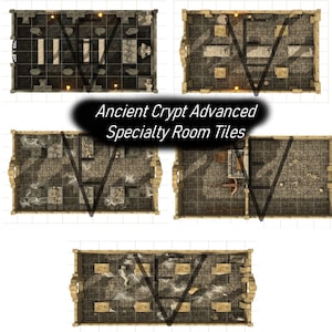 Uralte Krypta Dungeon Tiles, Fortgeschrittene Spezialräume