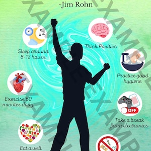 Physical Education/Health Classroom/Gym Poster