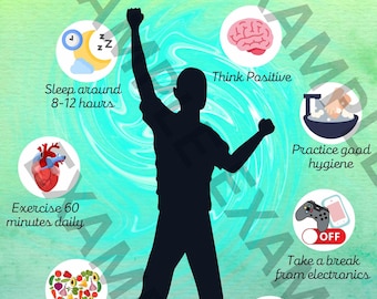 Physical Education/Health Classroom/Gym Poster