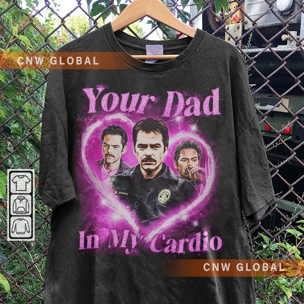 Рубашка Charlie Swan Movie, фуолка Tatăl tău este cardio -ul meu 90S Y2K Grafic, подарок SAGA Twilight retro уисекс для фаната bootleg2008vl