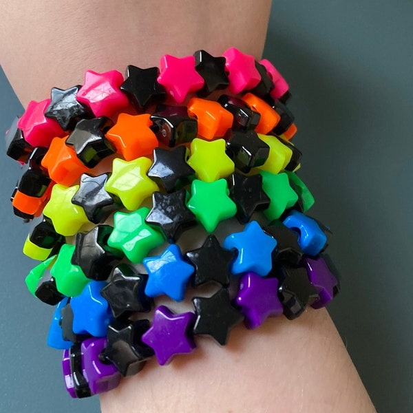 Rainbow Star Bracelet Set