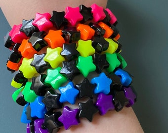 Rainbow Star Bracelet Set