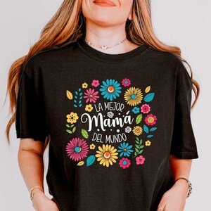 Floral Mama Shirt, Cute Mom Shirt, Mother&#39;s Day Gift, Mommy Shirt, New Mom Gift, Gift for Mother, Mama Shirt, Gift for Grandma