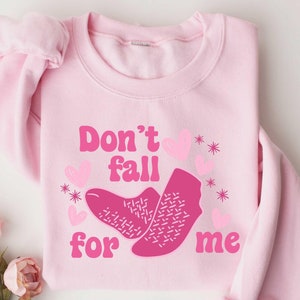 Nurse Valentine Sweatshirt, Don&#39;t Fall For Me Shirt, RN LPN ICU Nurse T-shirt, Nursing Team Valentine Shirt, Valentine&#39;s Day Gift For Nurse