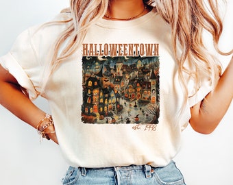 Halloweentown Shirt, Halloween Shirt, Retro Halloweentown T-Shirt, Halloweentown University Tees, Halloween Crewneck Gifts