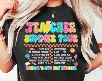 Last Day of School Shirt for Teachers, Teacher Summer Shirts, Summer t-shirt, Teacher Shirt, Teacher Gift, Teacher Team Shirt, End of School